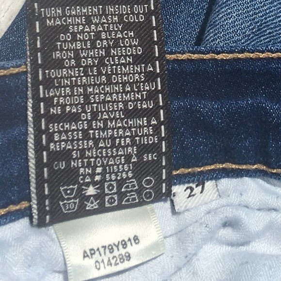 7 for all mankind Jeans size 27, Roxanne - Picture 10 of 12